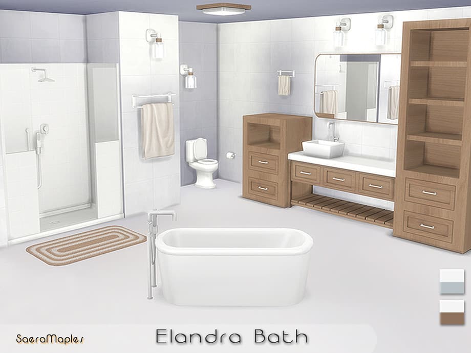Скриншот мода Набор для ванной Elandra Bath Set